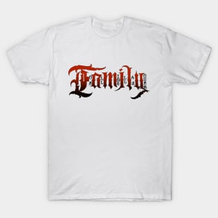 Family Tattoo Gangsta T-Shirt